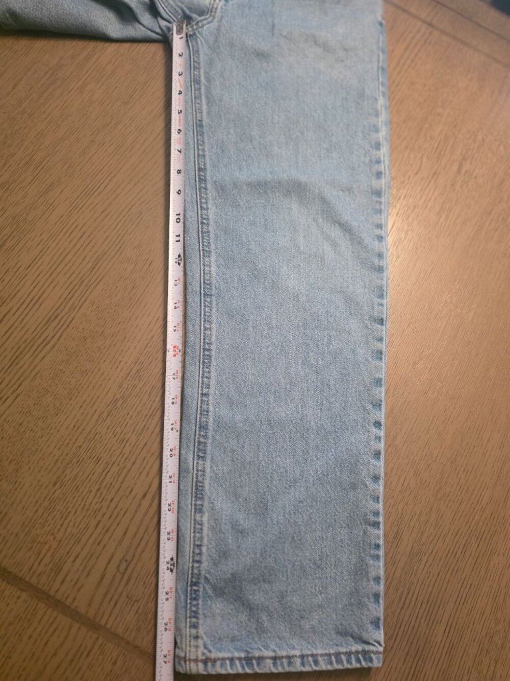 Vtg Empyre Straight Leg Jeans Cotton size 27 Adjustable Waist - Picture 10 of 12